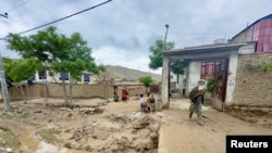 تخریبات ناشی از سیلاب در بغلان