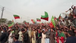 پاکستان تحریک انصاف د انتخاباتي ټګیو ضد مظاهرې کړې دي