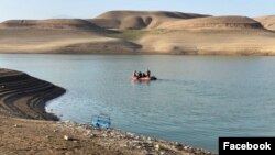 Киров суу сактагычында издөө иштери. ӨКМ тараткан сүрөт.