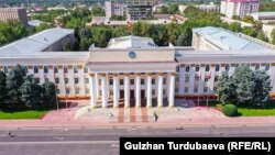 Тышкы иштер министрлиги. Бишкек, Кыргызстан.
