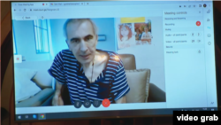 მიხეილ სააკაშვილი სასამართლო პროცესში დისტანციურად, კლინიკა "ვივამედიდან" ჩაერთო. 3 ივლისი, 2023 წელი