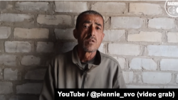 Алишер Турсунов. Скриншот с видео, опубликованного на ютуб-канале "Пленные СВО". 