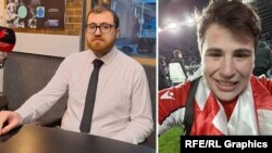 გიგა ჯოხაძე (მარცხნივ) და სანდრო ჯოხაძე. ფოტოები ფეისბუკის პირადი არქივიდან