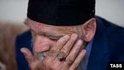 2020 წელს ჩეჩნეთში დაბრუნებული დანგა ბიტაევი, რომელიც 1944 წელს დეპორტირებულთა შორის იყო. საილუსტრაციო ფოტო