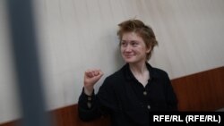 Activista Daria Kozîreva a organizat o serie de proteste anti-război înainte de a fi arestată, în februarie 2024. 