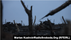 Позиції ЗСУ в селі Роботине, Запорізька область, грудень 2023