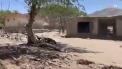 آسیب‌های سیلاب‌ در روستای فلول ولسوالی برکه ولایت برکه