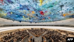 تالار برگزاری جلسات شورای حقوق بشر سازمان ملل 