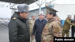 Камчыбек Ташиев и Саймумин Ятимов.