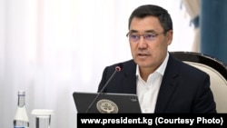 Садыр Жапаров.