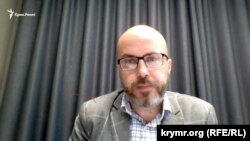 Денис Чистиков, заместитель постоянного представителя президента Украины в АРК. Скриншот эфира КР