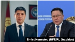 Мелис Тургунбаев менен Курманкул Зулушев.