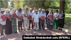 Ошто акцияга чыккан соодагерлер. 27-июль, 2023-жыл.