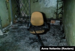 Одно из помещений в Херсоне, где во время оккупации пытали украинских граждан