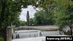 Річка Салгир у Сімферополі, 28 липня 2023 року