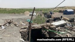 د بلوچستان په یوشمېر سیمو کې د سکرو په کانونو کې سلګونه کسان کار کوي ـ پخوانی انځور.