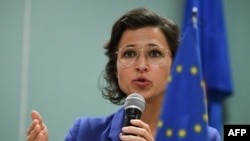 هانا نویمان رئیس هیئت روابط با ایران در پارلمان اروپا 