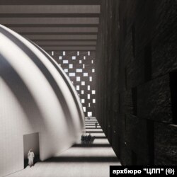 Мәскәү архитекторлары тәкъдим иткән мәчетнең эче