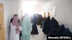 د ارزګان ولایتي روغتون یوه څنډه