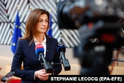 Ish-ministrja e Drejtësisë së Hungarisë, Judit Varga. Fotografi nga arkivi.