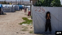 Dijete u kampu Roj, Sirija, oktobar 2023. 