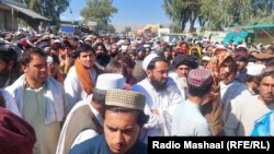 د بکاخېلو کډوالو تر دې وړاندې هم د خپلو غوښتنو منلو لپاره مظاهرې کړې دي: انځور ۲۰۲۳زکال ، مارچ