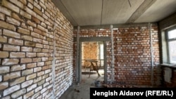 Недостроенный дом в селе Капчыгай, 31 марта 2023 г.