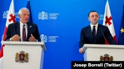 Жозеп Боррель и Ираклий Гарибашвили