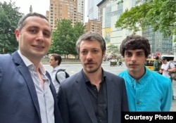 დავით ვაშაძე, თორნიკე გოგრიჭიანი და ირაკლი კვირიკაძე