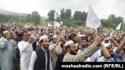 د خیبر پښتونخوا په اورکزی کې د جولايي پر پنځمه د عزم استحکام عملیاتو پرضد لاریون شوی.