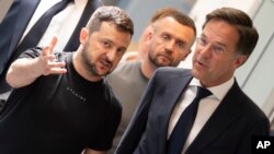 Владимир Зеленский менен Нидерланддын премьер-министри Марк Рютте. 20-август, 2023-жыл