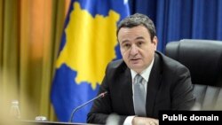 Kryeministri i Kosovës, Albin Kurti. 