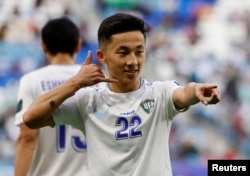 20 жаштагы өзбек оюнчусу Аббосбек Файзулаев.