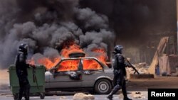 Дакардагы башаламандык. 1-июнь, 2023-жыл. Сенегал. 