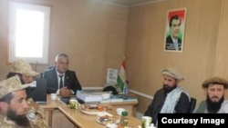 Намояндагони Толибон дар вилояти Бадахшони Тоҷикистон. Акс аз соли 2023