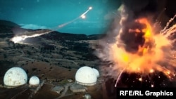 Атаках на крымские военные объекты, в первую очередь на РЛС и ПВО. Коллаж