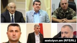 Բակո Սահակյանը, Արայիկ Հարությունյանը, Լևոն Մնացականյանը, Դավիթ Մանուկյանը, Դավիթ Իշխանյանը, Դավիթ Բաբայանը