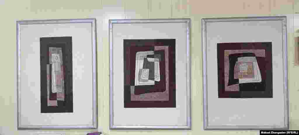 Сүрөтчү айымдын "Чыйыр" деп аталган эмгеги. &nbsp;