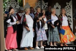 Сьпевы на фэстывалі «Сонцаграй» на Падляшшы, чэрвень 2023 году