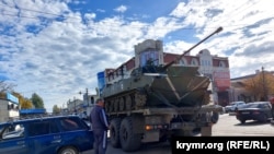 Российская военная техника в Керчи