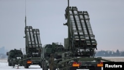 Sistem defensiv de apărare aeriană Patriot, în timpul unui exercițiu în Polonia. Imagine cu caracter ilustrativ.