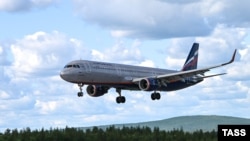 Самалёт кампаніі «Аэрофлот». Архіўнае фота