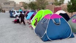 د هرات اوسېدونکی د "بلې زلزلې له وېرې" په خېمو کې ژوند کوي
