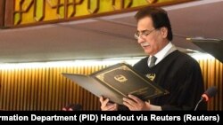 سردار ایاز صادق د درېیم ځل لپاره د قامي اسمبلۍ سپیکر منتخب شو - پخوانی انځور.