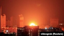 Орус армиясынын ракеталык жана дрон чабуулуна кабылган Киев шаары. 