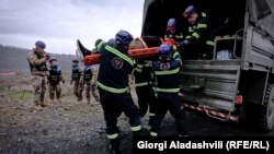 სწავლება "დურუჯი 2024", სიმულაციური სამაშველო ოპერაცია