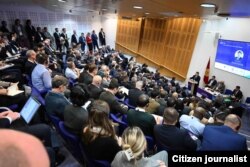 Акылбек Жапаров Лондондогу "МАЙНЕКС - Евразия" тоо-кен конференциясында. 2023-жыл, 27-ноябрь.