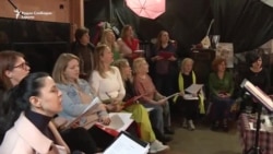 Женскиот аматерски хор „Фрида“ со песна шири оптимизам