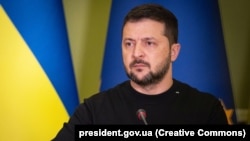 Presidenti ukrainas, Volodymyr Zelensky.
