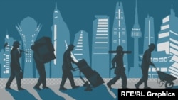 Migrantë që kryejnë punë fizike. Fotografi ilustruese.